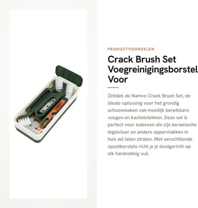 Dailygoods- Reinigingsborstel Set - Voegborstel - Hoekreinigingsborstel - Keramische Tegelvloer - Duurzaam Materiaal - Harde/Zachte Haren - Borstelset