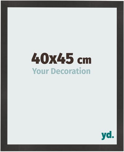 Your Decoration - Fotolijst 40x45 cm - MDF - Zwart Mat - Bologna