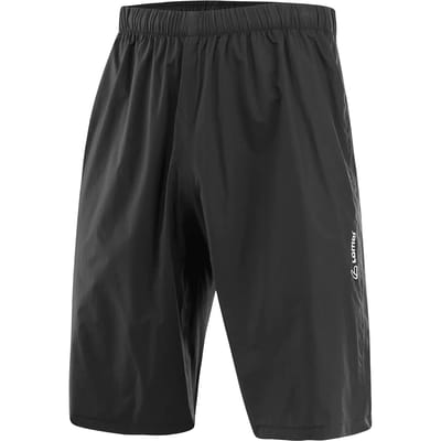 Loeffler Waterproof Pocket Korte Broek Zwart L Vrouw