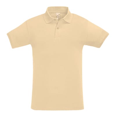 SOLS Heren Perfect Pique Korte Mouw Poloshirt (Zand)