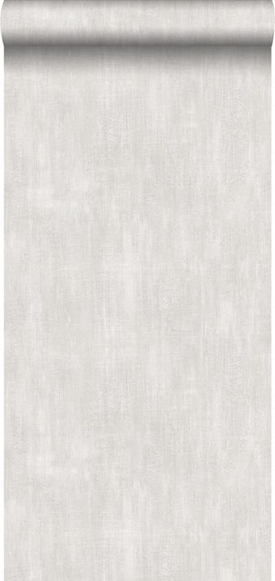 ESTAhome behang geschilderd effect lichtgrijs - 53 cm x 10.05 m - 127636