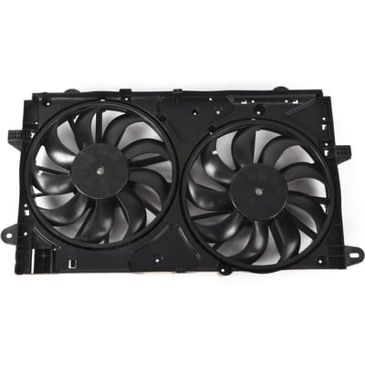 Ventilateur de refroidissement de radiateur de moteur de voiture 20979495 Remplacement pour Chevrolet Malibu 2013‑2016 black