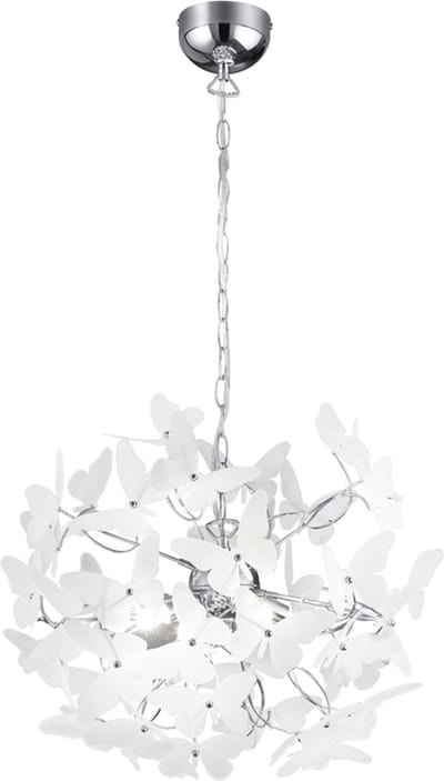 REALITY BUTTERFLY - Hanglamp - Chroom - excl. 4x G9 28W