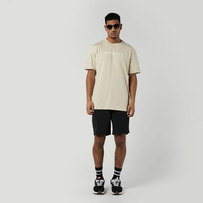 2026 Mystic Heren Brand Tee - Sand