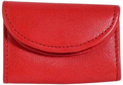 EXCELLANC Excellanc Unisex Portemonnee Manessa echt leer, unisex, 5,2 x 7,8 cm