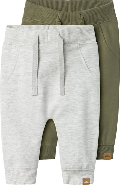 NAME IT - NBNTAKKI 2P SWEAT PANT NOOS - Baby - Broeken