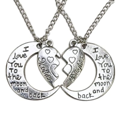 Fako Bijoux® - Vriendschapsketting - BFF Ketting - Moon Mother Daughter