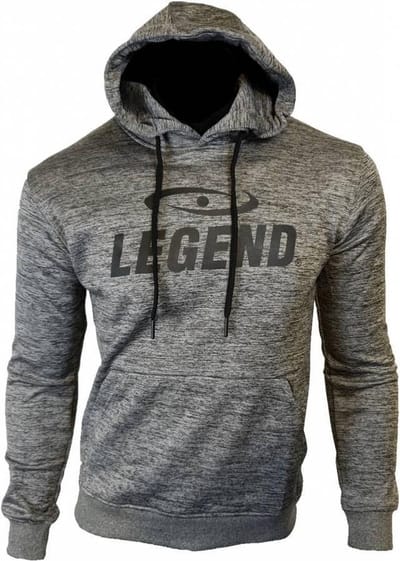 Legend Sports Logo Hoodie Grijs Maat 3xs