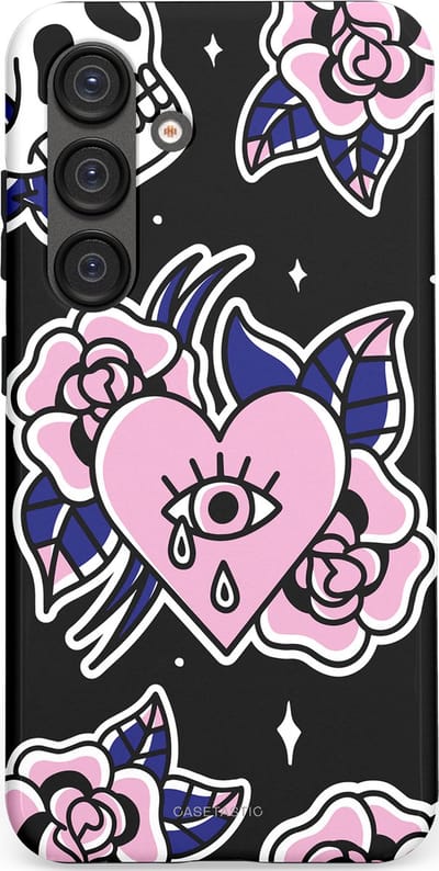 Casetastic Hoesje Geschikt voor Samsung S25 - Stijlvolle Beschermende Duo-layer Case - Eindeloze passie