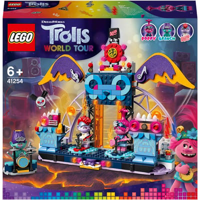 LEGO Trolls Vulkaan Rock Stad: Concert Speelset (41254)