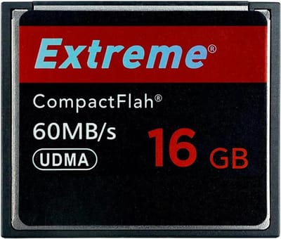 16GB Compact Flash Geheugenkaart met Hoge Snelheid tot 60MB/s voor Digitale Camera's