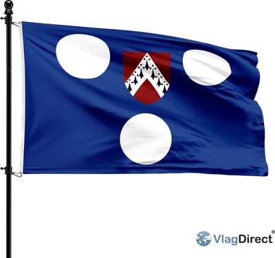 Ichtegemse vlag - Gemeente Ichtegem vlag - 90 x 150 cm.