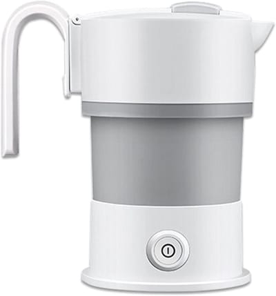 Opvouwbare Waterkoker - Reis Waterkoker - Snel Water Koken - Dubbel Voltage Instelbaar - 06 Liter - Rood