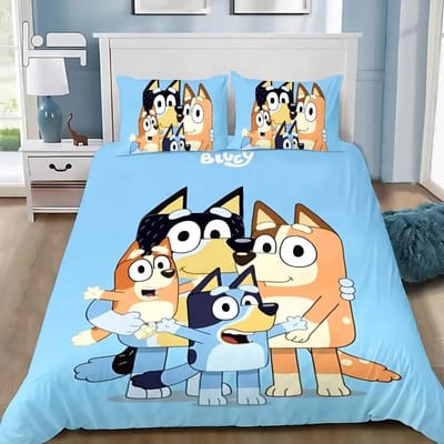 Nieuw design B-Blueys Dekbedovertrek Kussensloop 2/3 delig Bandit Chilli Beddengoed Set Volwassen Jongen Meisje Slaapkamer Kinderen Enkel Dubbel US Twin(172*218cm)3pcs