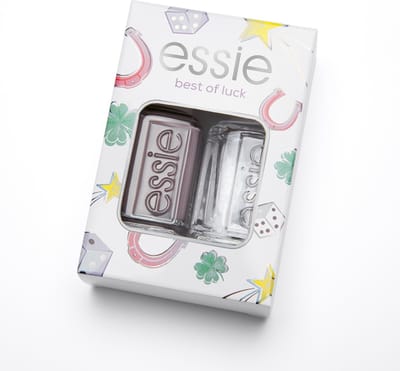 Nail Polish Gift Set – High-Gloss Finish, Fast Drying Top Coat And Chinchilly Taupe Shade, Professional Manicure Results, Perfect For Holiday Or Birthday Gifting For Women And Teens, Essential Home Salon Supplies