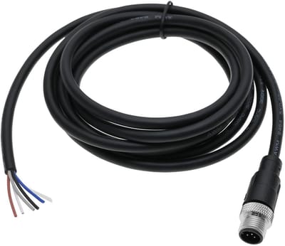 Store_7 - 5-Pin M12 Sensor Connector - Waterdichte elektrische kabel - 2 meter - Industrieautomatisering - Mannelijk naar Mannelijk - Hoge temperat...