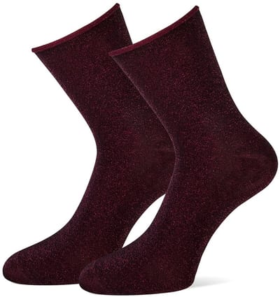 MarcMarcs - 4-Pack - Damessokken - Katoenmix Zachte - Dames - rood - 35-38 - 81997