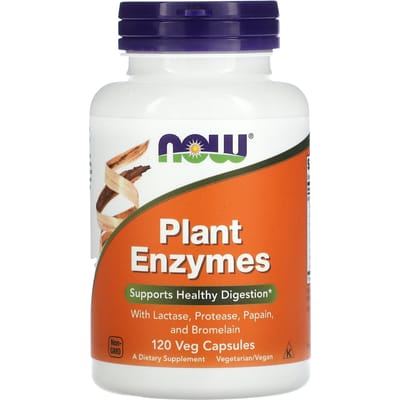 Now Foods Plant Enzyme (120) Standard - Vitaminen, mineralen & gezondheid - Enzymen