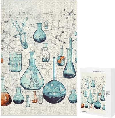 Houten Puzzel - Puzzelstukjes Legpuzzel - Ontspanning Thuis - Gladde Nauwkeurige Afwerking - 1000 Stukjes - Wit