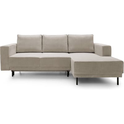Hoekbank Serena rechts ribstof | Selsey Design