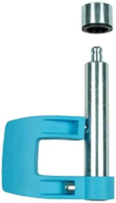 Fietstrainer Hendel - Onderdeel Trainer - Veilig Fietsen - Eenvoudige Installatie - 14 x 4 x 18 cm - Lichtblauw