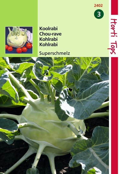 2 stuks Hortitops Koolrabi Superschmelz
