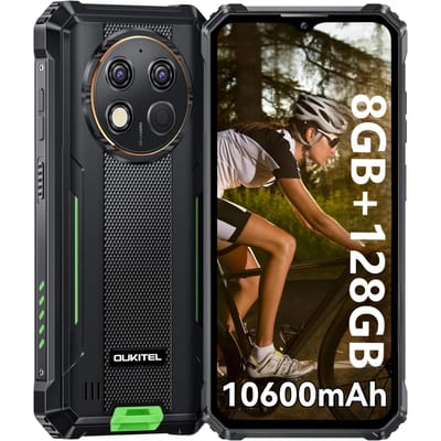 Oukitel G1S Mobiele Telefoon 8GB+128GB 6.52  Scherm 10600mAh 13MP Android 15 Smartphone