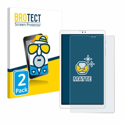BROTECT - Screenprotector voor Samsung Galaxy Tab A7 Lite LTE 2021 (Portret-Modus) - Folie Beschermfolie matte 2 Stuks