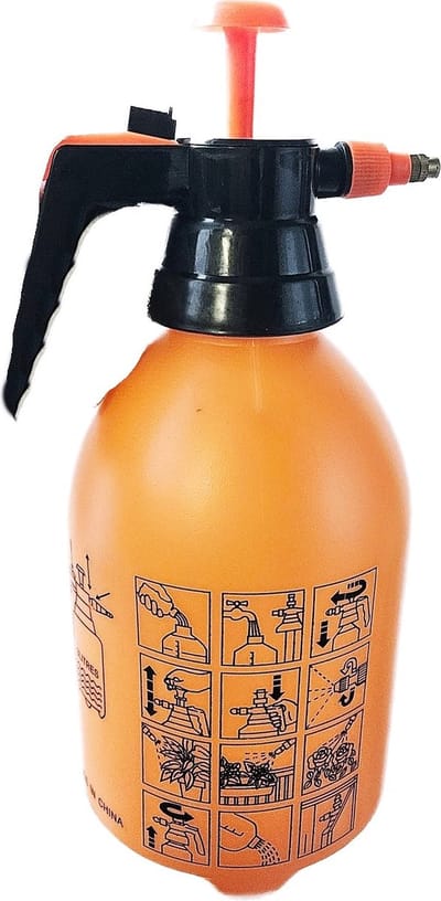 Planten Gieter - Drukspuit - Planten Verzorgen - Hoge Capaciteit - 3 Liter - Oranje