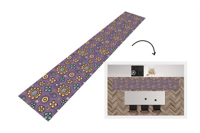 Keukenloper - Loper keuken - Meisjes - Vlinder - Planten - Patronen - 300x50 cm - Keukenloper vinyl