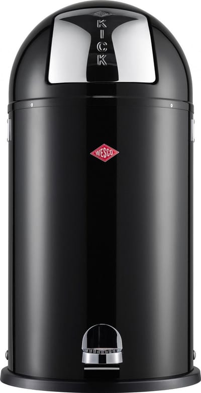 Waste bin Kickboy 40 Liter black