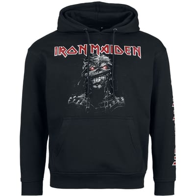 Iron Maiden Trui met capuchon - Mummy Triangle - S tot XXL - voor Mannen - zwart