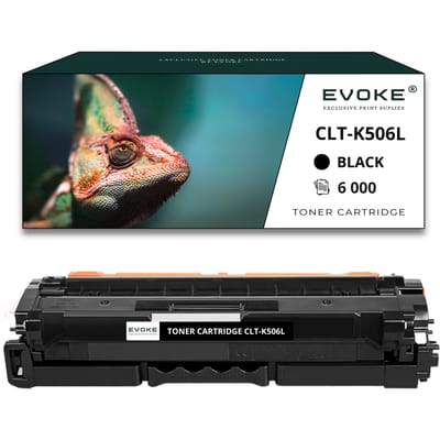 Evoke Compatibele Toner voor Samsung Clt-K506L Cltk506L 506L Zwart 6000 Pagina's Clp-680 680Dw 680Nd; Clx-6260 6260Fd 6260Fr 6260Fw 6260Nd