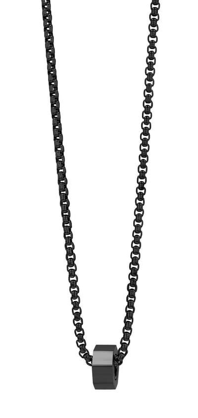 AKZENT Akzent unisex ketting met hanger Birger, huidvriendelijk
