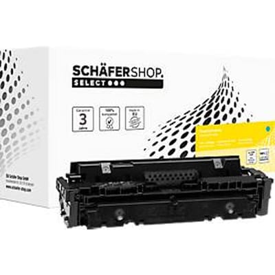 Schäfer Shop Select toner, vervangt HP 415A (W2031A), enkele verpakking, cyaan