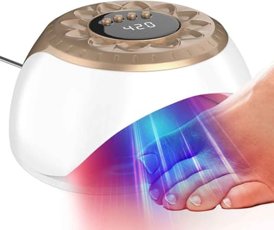 Casa Living Nagelschimmel Laser Behandelingsapparaat – Pijnloze Therapie met Timerfunctie en Krachtige LED Technologie (3-7 min)