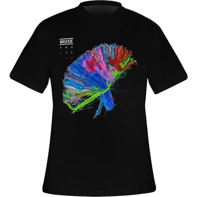 Muse - 2nd Law Album Heren T-shirt - L - Zwart