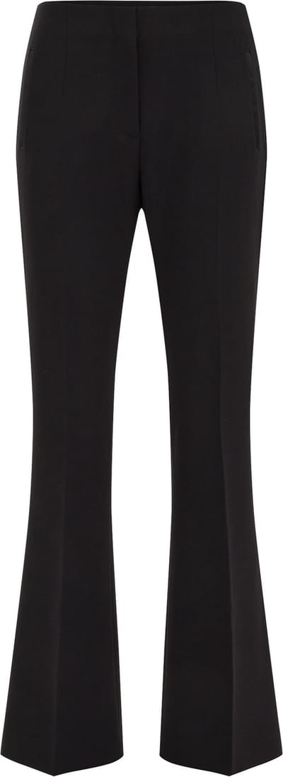 WE Fashion Dames regular fit smoking pantalon