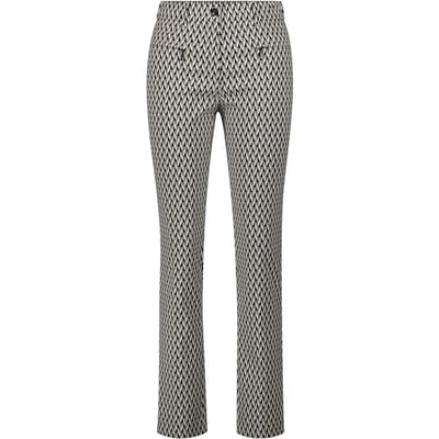 Atelier Gardeur Zene51 Sand Size: 34 | Straight Pants Outlet | Dames | Zwart