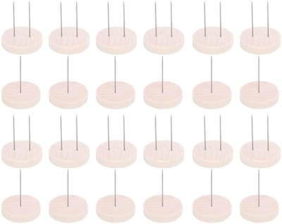 24-delige Houten Standaard voor Gehaakte Poppen en Actiefiguren