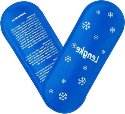 2 Stuks Koelpacks, 75g x 2 Koelgel Packs voor Insulinepennen, Reizen, Medicijnen en Koelers, 17.5 x 6.8 x 0.8cm (Nylon)