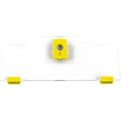Schäfer Shop Pure Cover laag voor Eurobox-serie Economy 400 x 300 met open voorkant, kunststof, geel
