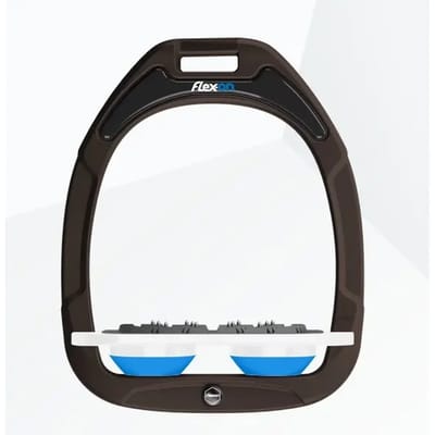 Ultra Grip Platte Beugels Bruin/Wit/Blauw Flex-On Green Composite