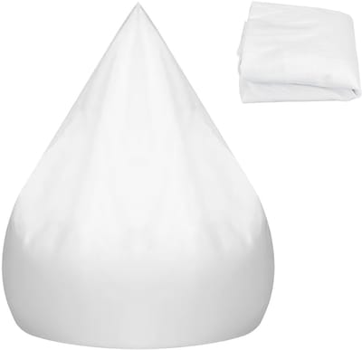 Dailygoods - Binnenhoes voor Zitzak, Reservehoes zonder Vulling, Wit
