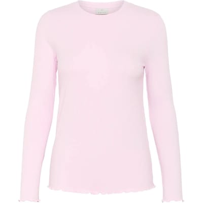 Dames-T-shirt met lange mouwen KAFFE KADrew