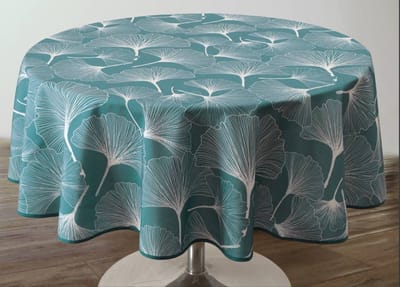 Tafelkleed anti-vlek Aulnes vert 240 x 150cm Tafellaken - Decoratieve Tafel Accessoires - Woonkamer Decoratie - Bonne et Plus®