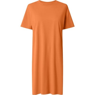ESMARA Dames jurk - 100% katoen (oranje, XS (32/34))
