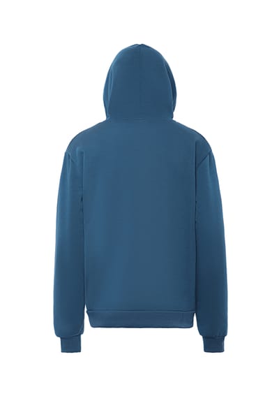 Mo Hoodie Heren Donker turkoois
