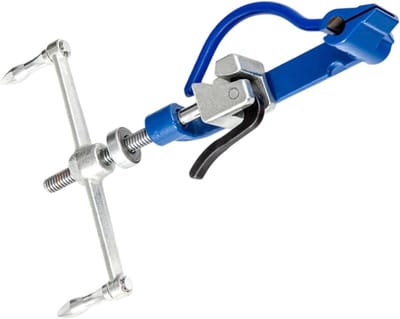 Bundel Snijder - Omsnoeringsgereedschap - Kabelbinders Spannen - Geïntegreerde Snijder - 29 cm Lengte - Blauw