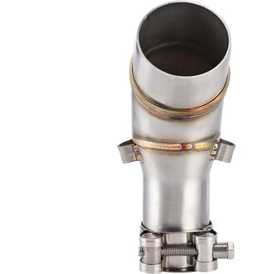 Motorfiets Slip On Uitlaat Middenpijp Adapter Connector voor Yamaha R25 R3 20132016 gray